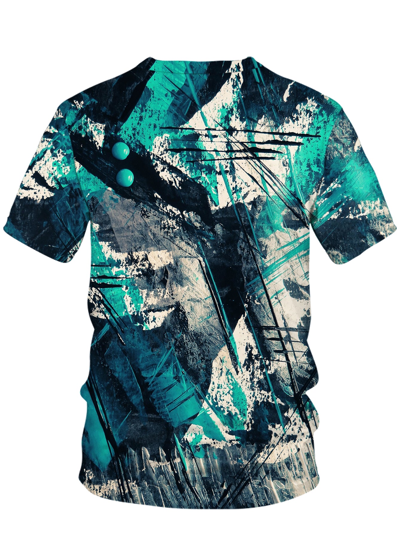 男士大码休闲运动T恤，有个性时尚潮流风